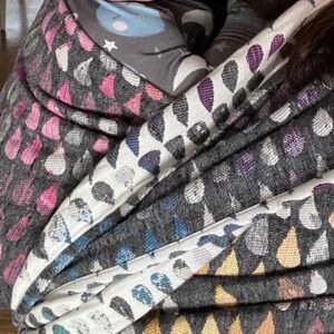 Woven Wings Droplets Kaleidoscope Woven Wrap - Size 7